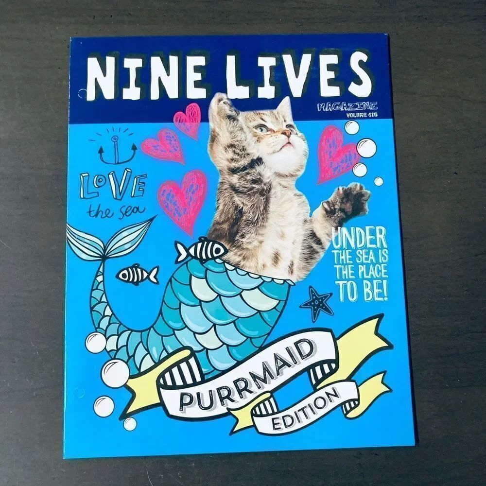 Cat Humor Magazine Cover Portfolio Folders Set - Picture 3 of 6